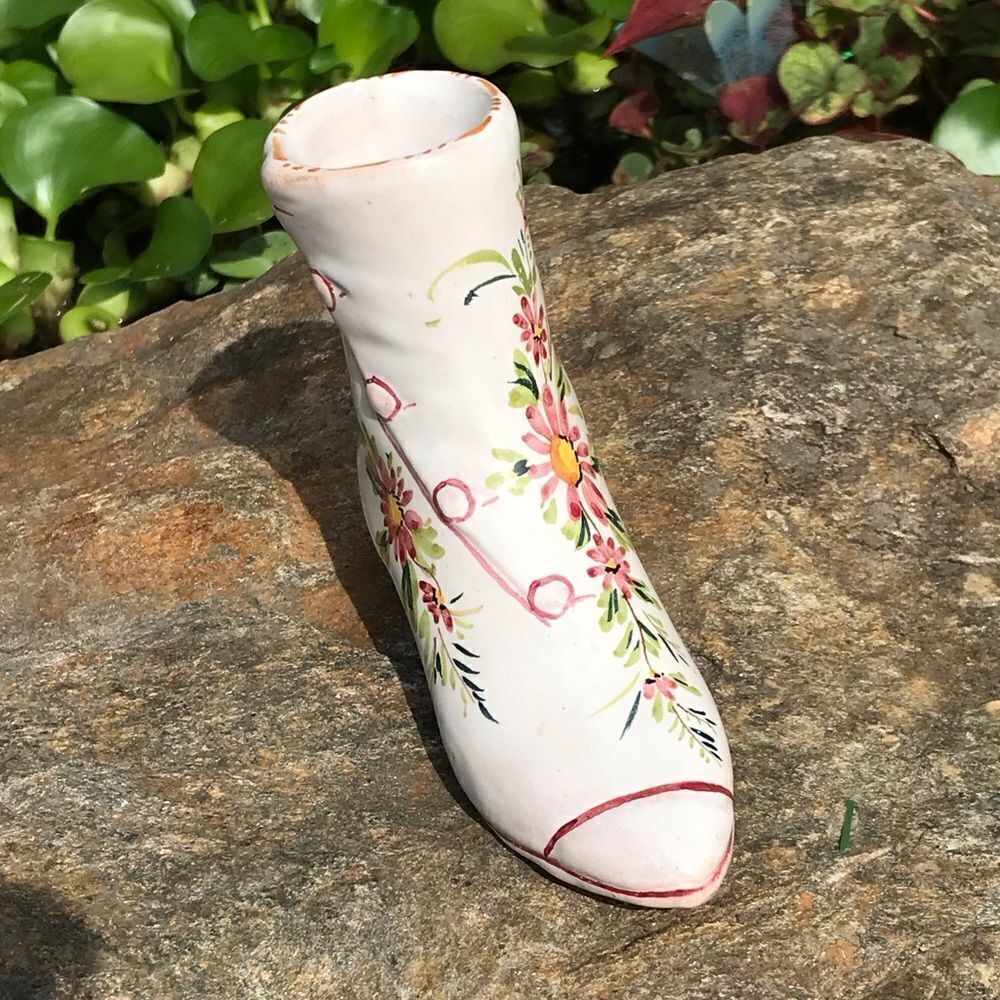 Vintage Porcelain Boot - Picture 2 of 10